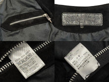 Load image into Gallery viewer, CHROME HEARTS CLASSIC 2B SUD VEST, Size M, Cross Ball Button, Black, Excellent Condition, Pre-owned, Item Number 4b008044 