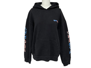 CHROME HEARTS x MATTY BOY PPO America Hoodie, Stars and Stripes, Pullover Hoodie, Size L, Excellent Condition, Pre-owned, Item Number 4b008046 