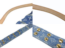 Load image into Gallery viewer, 極美品 LOUIS VUITTON ルイヴィトン パッチワーク ポスティ メッセンジャーバッグ M95374 モノグラムデニム ブルー 中古 4b008049