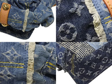 Load image into Gallery viewer, 極美品 LOUIS VUITTON ルイヴィトン パッチワーク ポスティ メッセンジャーバッグ M95374 モノグラムデニム ブルー 中古 4b008049