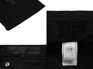 極美品 CHROME HEARTS クロムハーツ CARPENTER カーペンター パンツ サイズ36 クロスボール セメタリー カモ柄 クロスパッチ 中古 4b008052