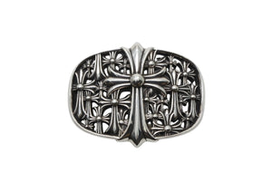 極美品 CHROME HEARTS クロムハーツ BUCKL CEMETERY 1.5 セメタリークロスバックル 重量約283.8g 2003/.925刻印 シルバー925 中古 4b008060