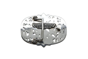 極美品 CHROME HEARTS クロムハーツ BUCKL CEMETERY 1.5 セメタリークロスバックル 重量約283.8g 2003/.925刻印 シルバー925 中古 4b008060