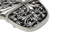 Load image into Gallery viewer, 極美品 CHROME HEARTS クロムハーツ BUCKL CEMETERY 1.5 セメタリークロスバックル 重量約283.8g 2003/.925刻印 シルバー925 中古 4b008060