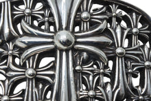 Load image into Gallery viewer, 極美品 CHROME HEARTS クロムハーツ BUCKL CEMETERY 1.5 セメタリークロスバックル 重量約283.8g 2003/.925刻印 シルバー925 中古 4b008060