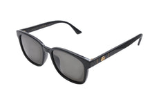 Load image into Gallery viewer, GUCCI グッチ サングラス アイウェア GG GG 0637SK サイズ56□18 150 スクエア ブラウン イタリア製 ロゴ金具 美品 中古 4b008063