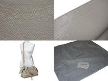 Load image into Gallery viewer, BALENCIAGA バレンシアガ ネオクラシックシティ 2WAYバッグ 678629 ベージュ レザー シルバー金具 美品 中古 4b008069