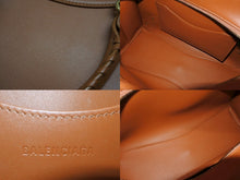 Load image into Gallery viewer, 極美品 BALENCIAGA バレンシアガ ネオクラシックシティ 2WAYバッグ 678629 ブラウン レザー ゴールド金具 中古 4b008070