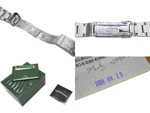 極美品 ROLEX ロレックス CHROME HEARTS クロムハーツ フローラルクロス ファンシーリンク ウォッチバンド サブマリーナ 中古 4b008081
