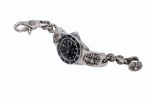 Load image into Gallery viewer, 極美品 ROLEX ロレックス CHROME HEARTS クロムハーツ フローラルクロス ファンシーリンク ウォッチバンド サブマリーナ 中古 4b008081