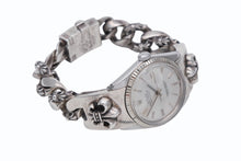 Load image into Gallery viewer, ROLEX ロレックス CHROME HEARTS クロムハーツ BSフレア ファンシーリンク ウォッチバンド デイトジャスト 美品 中古 4b008082