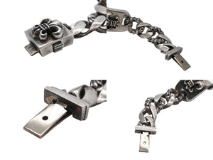 ROLEX ロレックス CHROME HEARTS クロムハーツ BSフレア ファンシーリンク ウォッチバンド デイトジャスト 美品 中古 4b008082