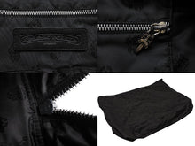 Load image into Gallery viewer, 新品未使用 CHROME HEARTS クロムハーツ ミディアム フルセメタリークロスパッチ ラージクロスジムバッグ シルバー925 現行型 中古 4b008086