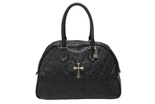 Load image into Gallery viewer, 新品未使用 CHROME HEARTS クロムハーツ ミディアム フルセメタリークロスパッチ ラージクロスジムバッグ シルバー925 現行型 中古 4b008086