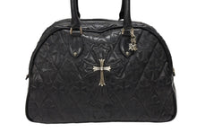 Load image into Gallery viewer, 新品未使用 CHROME HEARTS クロムハーツ ミディアム フルセメタリークロスパッチ ラージクロスジムバッグ シルバー925 現行型 中古 4b008086