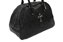 Load image into Gallery viewer, 新品未使用 CHROME HEARTS クロムハーツ ミディアム フルセメタリークロスパッチ ラージクロスジムバッグ シルバー925 現行型 中古 4b008086