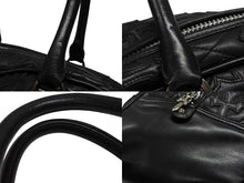 Load image into Gallery viewer, 新品未使用 CHROME HEARTS クロムハーツ ミディアム フルセメタリークロスパッチ ラージクロスジムバッグ シルバー925 現行型 中古 4b008086