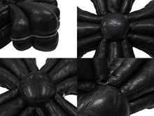Load image into Gallery viewer, 極美品 CHROME HEARTS クロムハーツ 3D CH PLUS PILLOW LEATHER 3D CHプラス レザークッション ブラック シルバー925 中古 4b008089