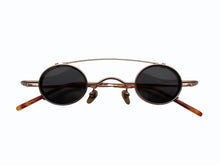 Load image into Gallery viewer, 極美品 FUJIYAMA MEGANE 富士山眼鏡 サングラス FJG0010 ゴールド ブラウン サイズ33◻︎50 中古 4b008092