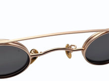 Load image into Gallery viewer, 極美品 FUJIYAMA MEGANE 富士山眼鏡 サングラス FJG0010 ゴールド ブラウン サイズ33◻︎50 中古 4b008092