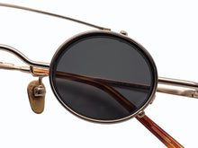 Load image into Gallery viewer, 極美品 FUJIYAMA MEGANE 富士山眼鏡 サングラス FJG0010 ゴールド ブラウン サイズ33◻︎50 中古 4b008092