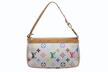 Load image into Gallery viewer, 極美品 LOUIS VUITTON ルイヴィトン ハンドバッグ ポシェット アクセソワール アクセサリーポーチ M92649 モノグラム マルチカラー 村上隆 中古 4b008098
