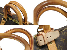 Load image into Gallery viewer, LOUIS VUITTON ルイヴィトン キーポル バンドリエール45 ボストンバッグ M41418 モノグラム ブラウン ゴールド金具 美品 中古 4b008106