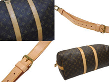 Load image into Gallery viewer, LOUIS VUITTON ルイヴィトン キーポル バンドリエール45 ボストンバッグ M41418 モノグラム ブラウン ゴールド金具 美品 中古 4b008106