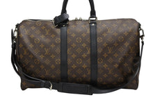 Load image into Gallery viewer, LOUIS VUITTON ルイヴィトン キーポル バンドリエール45 ボストンバッグ M56711 モノグラムマカサーブラウン 美品 中古 4b008107