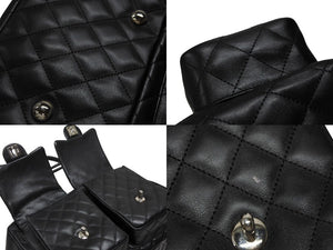 極美品 CHANEL シャネル カンボンライン マルチポケット カンボンライン ボストンバッグ 9番台 カーフレザー ブラック ピンク 中古 4b008119
