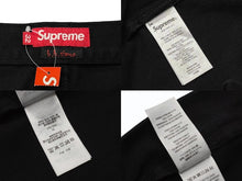 Load image into Gallery viewer, 新品未使用 Supreme×b.b. Simon シュプリーム×ビービーサイモン Studded Double Knee Painter Pant ブラック コットン 32 4b008128