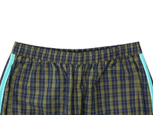 Load image into Gallery viewer, 新品未使用 Supreme シュプリーム Warm Up Pant プラッドウォームアップパンツ 25FW ネイビー イエロー ミニチェック柄 サイズM 4b008130