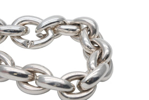 HERMES エルメス Acrobate GM Bracelet 18リンク アクロバットGM ブレスレット 重量約192.1g シルバー925 オーダー品 美品 中古 4b008136