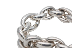 HERMES エルメス Acrobate GM Bracelet 18リンク アクロバットGM ブレスレット 重量約192.1g シルバー925 オーダー品 美品 中古 4b008136