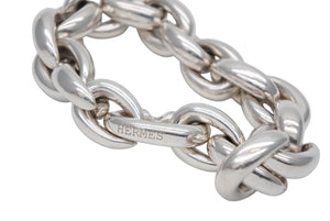 HERMES エルメス Acrobate GM Bracelet 18リンク アクロバットGM ブレスレット 重量約192.1g シルバー925 オーダー品 美品 中古 4b008136