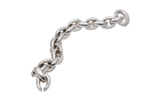 HERMES エルメス Acrobate GM Bracelet 18リンク アクロバットGM ブレスレット 重量約192.1g シルバー925 オーダー品 美品 中古 4b008136