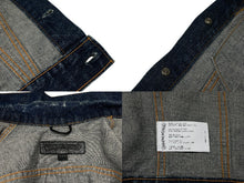 Load image into Gallery viewer, 極美品 CHROME HEARTS クロムハーツ × LEVI&#39;S リーバイス デニムジャケット フローラル クロスパッチ デニムジャケット サイズ10Y 中古 4b008137