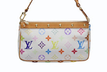 Load image into Gallery viewer, 極美品 LOUIS VUITTON ルイヴィトン ポシェット アクセソワール アクセサリーポーチ M92649 モノグラム マルチカラー 村上隆 中古 4b008139