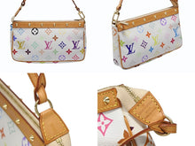 Load image into Gallery viewer, 極美品 LOUIS VUITTON ルイヴィトン ポシェット アクセソワール アクセサリーポーチ M92649 モノグラム マルチカラー 村上隆 中古 4b008139