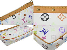 Load image into Gallery viewer, 極美品 LOUIS VUITTON ルイヴィトン ポシェット アクセソワール アクセサリーポーチ M92649 モノグラム マルチカラー 村上隆 中古 4b008139