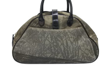 Load image into Gallery viewer, CHRISTIAN DIOR クリスチャンディオール ダブルサドル ボストンバッグ Y2K デニム ブラック ブルー マルチカラー 美品 中古 4b008140