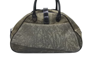 CHRISTIAN DIOR クリスチャンディオール ダブルサドル ボストンバッグ Y2K デニム ブラック ブルー マルチカラー 美品 中古 4b008140
