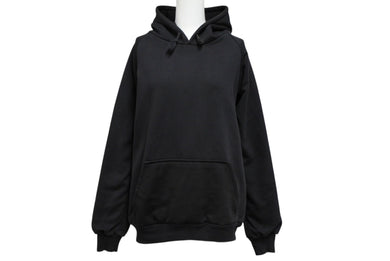 極美品 CHROME HEARTS クロムハーツ OLD Horseshoe Hoodie オールドモデル ホースシュー サーマル パーカーサイズM ブラック 中古 4b008144