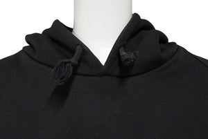 極美品 CHROME HEARTS クロムハーツ OLD Horseshoe Hoodie オールドモデル ホースシュー サーマル パーカーサイズM ブラック 中古 4b008144
