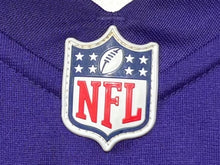 Load image into Gallery viewer, DIPSET HARLEMWORLD NFL NIKE フットボールジャージ 半袖シャツ ラバープリント パープル ポリエステル サイズM 美品 中古 4b008146