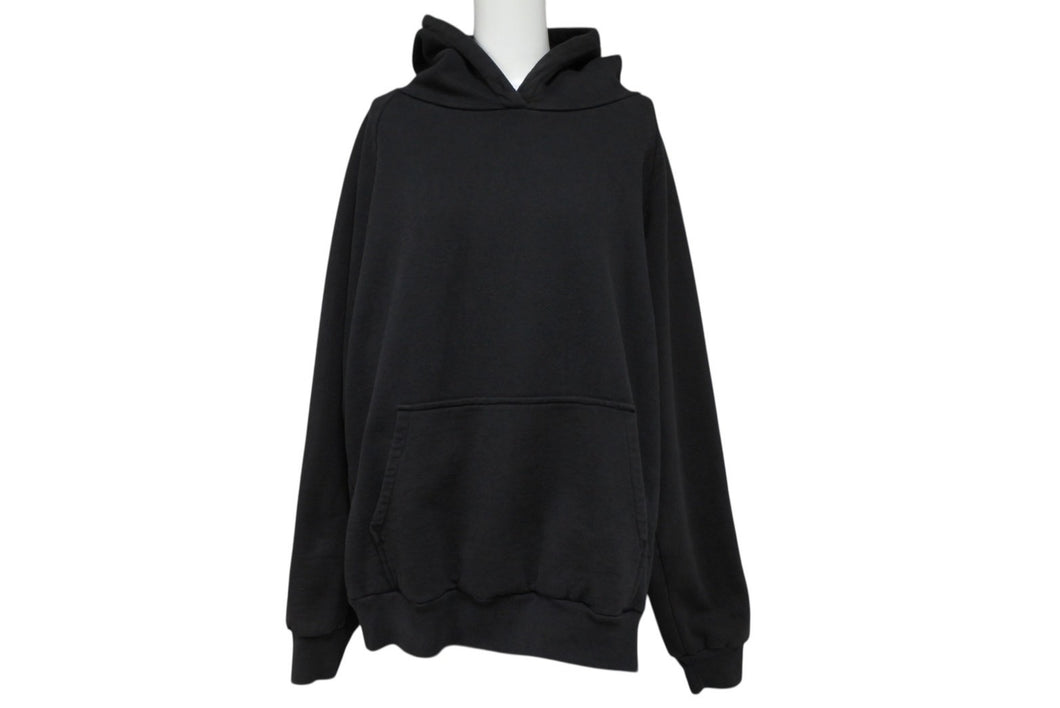 CHROME HEARTS クロムハーツ オールドモデル スクロールラベルロゴ プルオーバーフーディー パーカー サイズM ブラック 美品 中古 4b008150