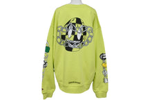Load image into Gallery viewer, 新品未使用 CHROME HEARTS クロムハーツ × MATTY BOY マッティボーイ スウェットシャツ トレーナー サイズXL ライムグリーン 中古 4b008164