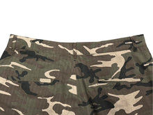Load image into Gallery viewer, 新品未使用 FFFPOSTALSERVICE ポスタルサービス Wide Back Zip Cargo Pants ワイドバック ジップカーゴパンツ サイズ38 カモフラ柄 中古 4b008168