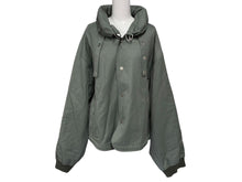 画像をギャラリービューアに読み込む, 新品未使用 FFFPOSTALSERVICE トリプルエフポスタルサービス Reia フードパラシュートジャケット サイズL グリーン 中古 4b008171