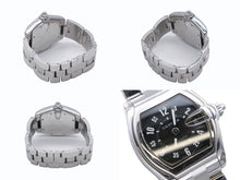 Load image into Gallery viewer, CARTIER カルティエ ロードスターLM 腕時計 W62004V3 ステンレススチール シルバー ブラック オートマティック 自動巻 美品 中古 4b008176